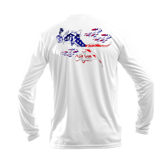 Diver US Long Sleeve Performance Tee