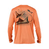 Eagle Ray Long Sleeve Performance Tee in Citrus – Sea Fear UPF 50+ apparel