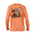 Eagle Ray Long Sleeve Performance Tee in Citrus – Sea Fear UPF 50+ apparel