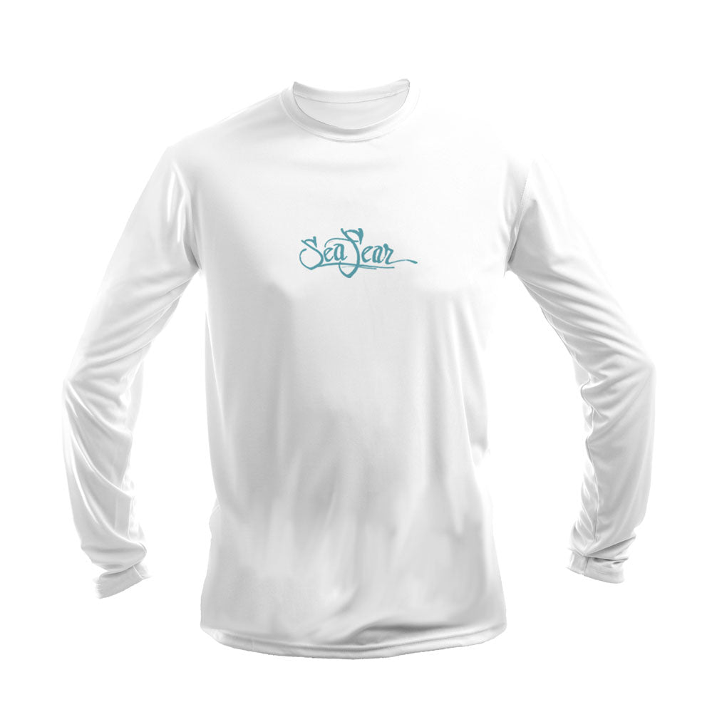 Eagle Ray Long Sleeve Performance Tee – front view – Sea Fear UPF 50+ apparel