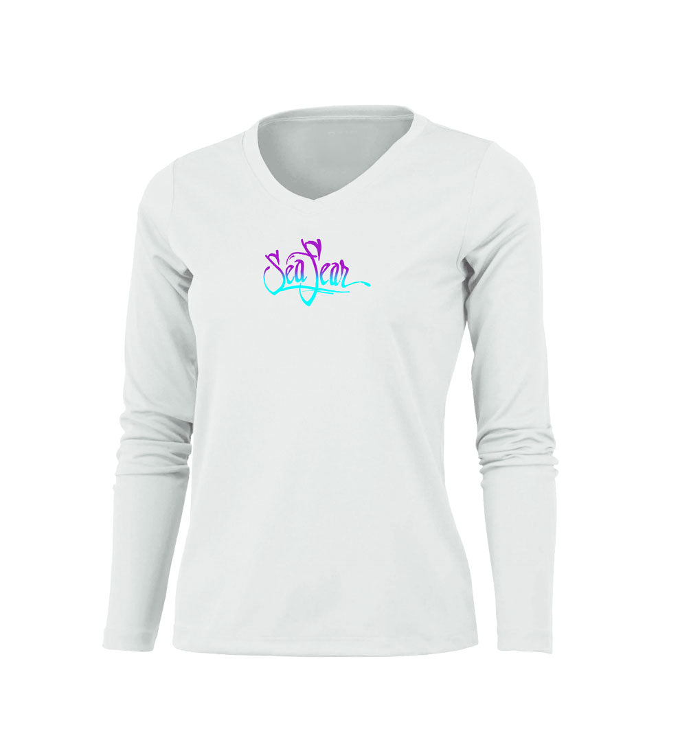 Eel Lionfish V-Neck Performance Tee