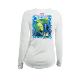 Eel Lionfish V-Neck Performance Tee