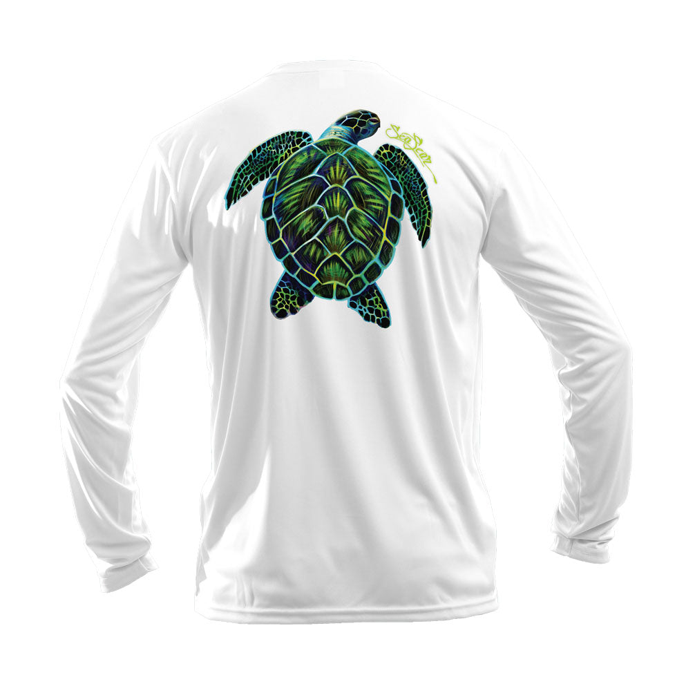 Electric Turtle Long Sleeve Performance Tee – Sea Fear