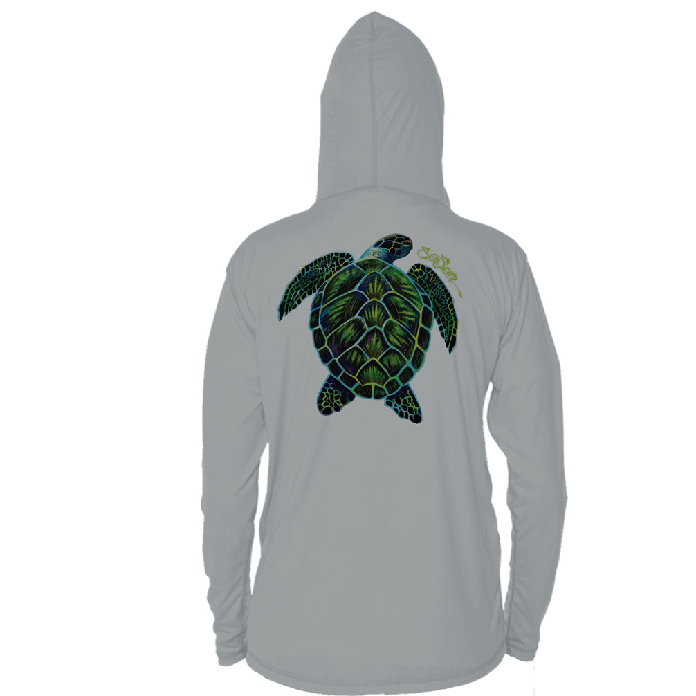 Electric Turtle Long Sleeve Performance Hoody