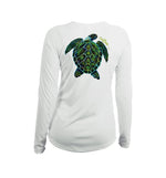 Electric Turtle V-Neck Performance Tee