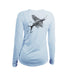 Flying Fish Long Sleeve V-Neck Performance Tee