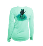 Free Diver V-Neck Performance Tee