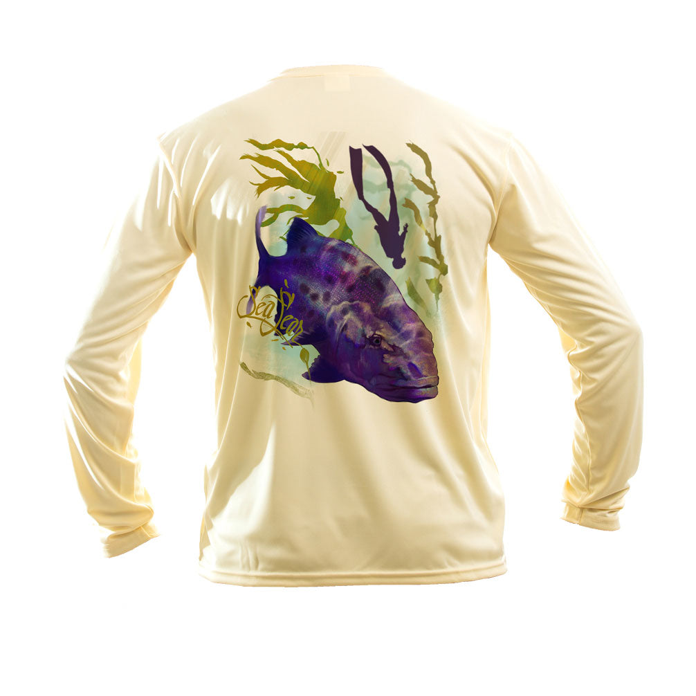 Giant Sea Bass Long Sleeve Performance Tee