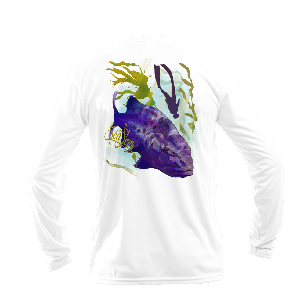 Giant Sea Bass Long Sleeve Performance Tee
