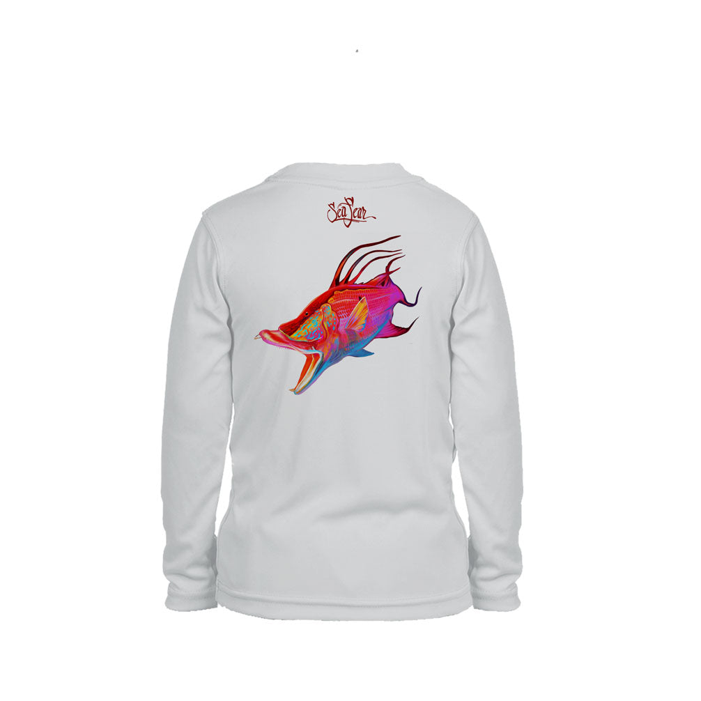 Glow Hog Long Sleeve Toddler Performance Tee