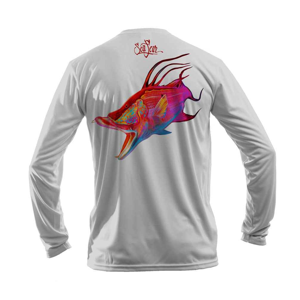 Glow Hog Long Sleeve Performance Tee