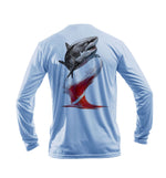 Great White Unisex Long Sleeve Performance Tee