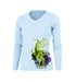 Green Octo V-Neck Performance Tee