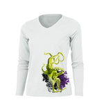 Green Octo V-Neck Performance Tee