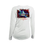 Hammerhead Dive Flag V-Neck Performance Tee