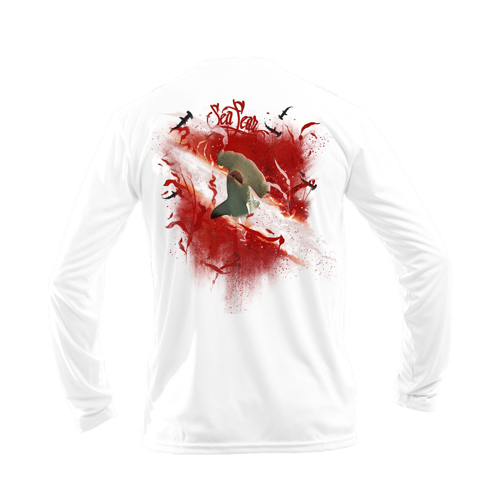 Hammerhead Kelp Flag Long Sleeve Performance Tee