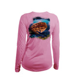 Hangry Scallop Women's VNeck Performance Tee