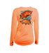 Hogfish Coral V-Neck Performance Tee