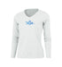 Hogfish Coral V-Neck Performance Tee