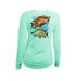 Hogfish Coral V-Neck Performance Tee
