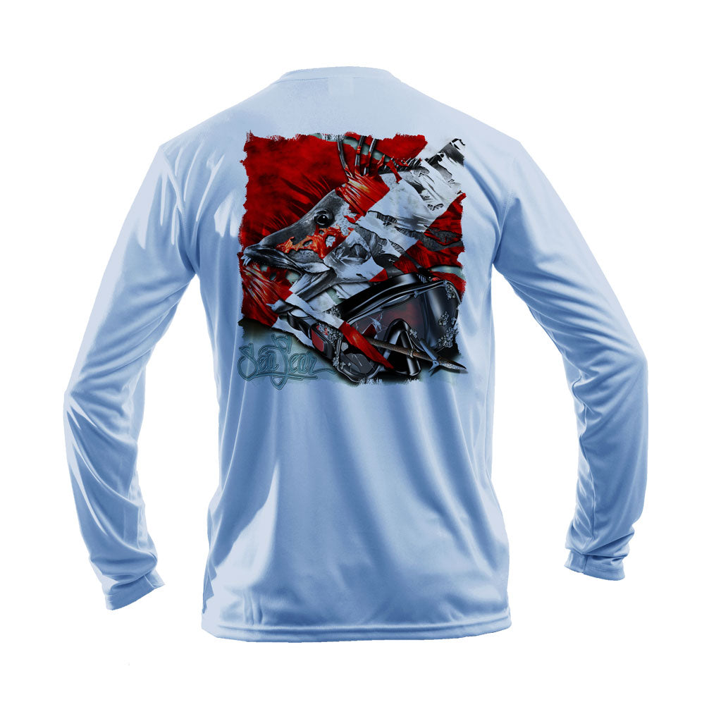 Hogfish Dive Flag Performance Tee