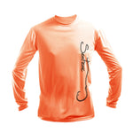 Hooked (Side Print) Long Sleeve Performance Tee