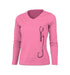 Hooked (Side Print) V-Neck Performance Tee