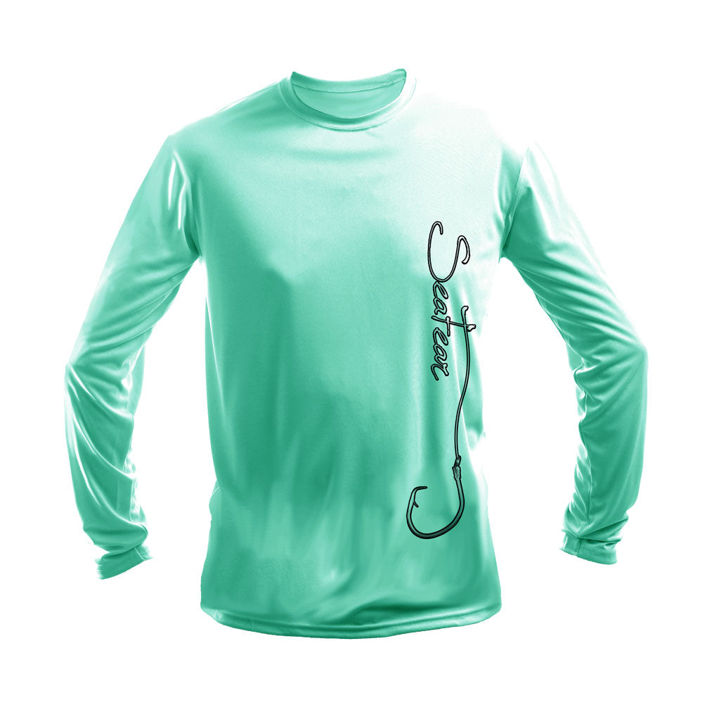Hooked (Side Print) Long Sleeve Performance Tee