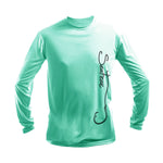 Hooked (Side Print) Long Sleeve Performance Tee