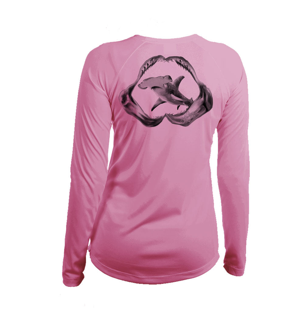 Jaws Hammerhead V-Neck Performance Tee