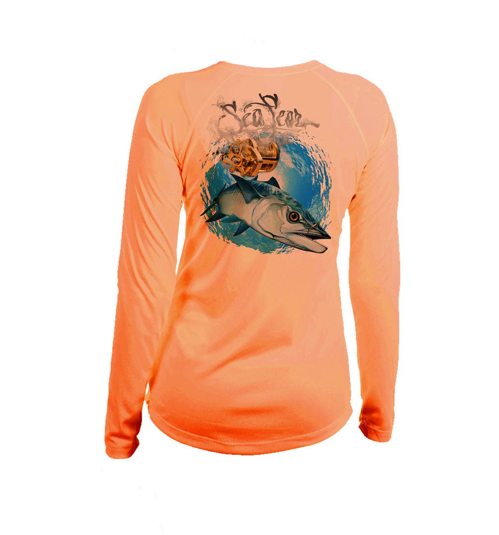 Kingfish V-Neck Performance Tee