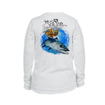 Kingfish Long Sleeve Youth Performance Tee
