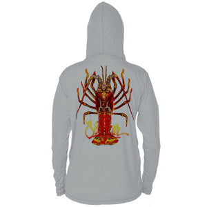 Large Lobster Long Sleeve Performance Hoody