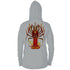 Large Lobster Long Sleeve Performance Hoody