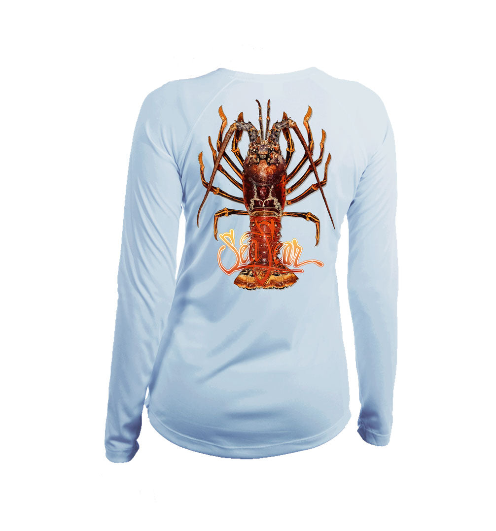 Large Lobster V-Neck Performance Tee