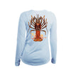Large Lobster V-Neck Performance Tee