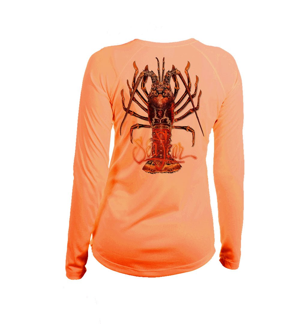 Large Lobster V-Neck Performance Tee