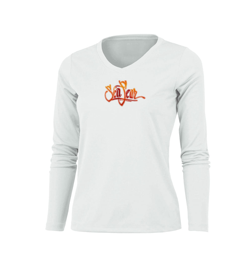 Large Lobster V-Neck Performance Tee