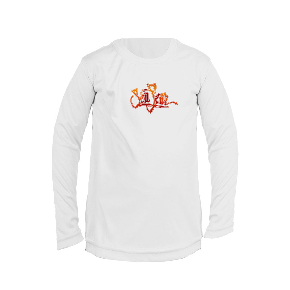 Large Lobster Long Sleeve Youth Performance Tee
