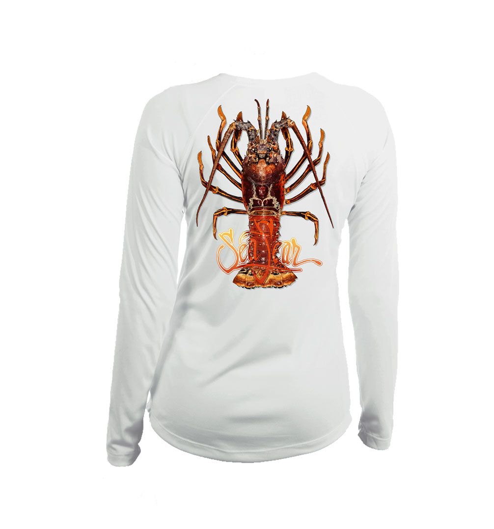 Large Lobster V-Neck Performance Tee