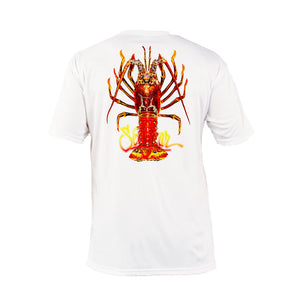 Large Lobster Short Sleeve Performance Tee