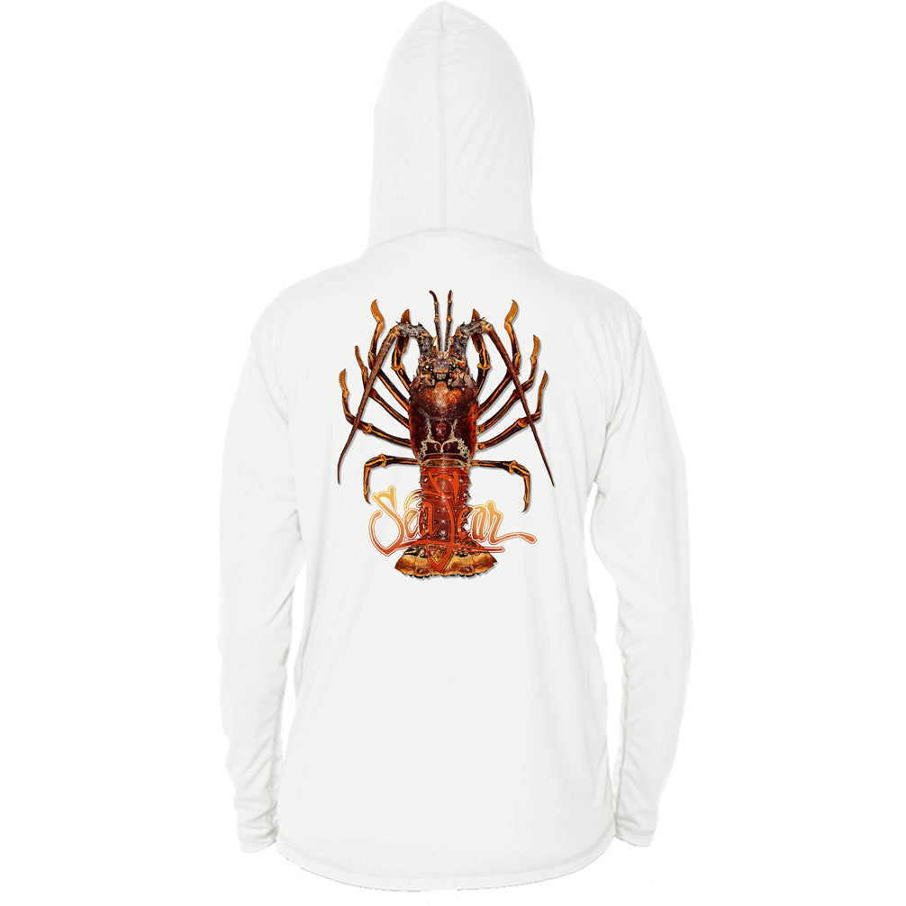 Large Lobster Long Sleeve Performance Hoody