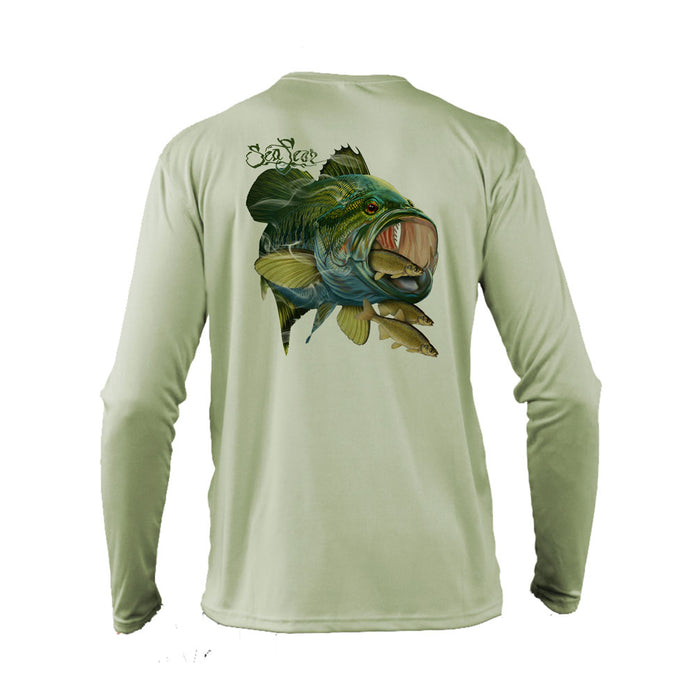 Large Mouth Bass Long Sleeve Performance Tee