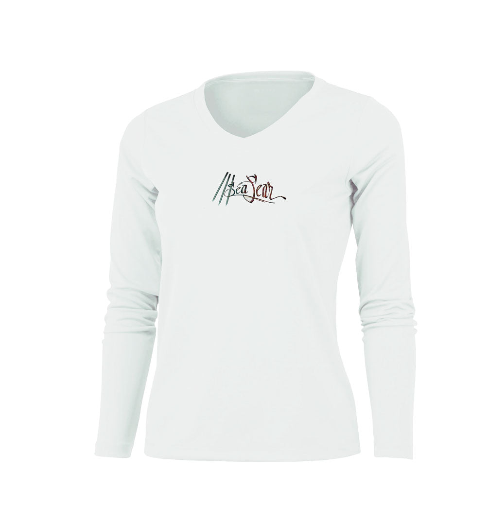 Lionfish Dive Flag V-Neck Performance Tee