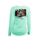 Lionfish Dive Flag V-Neck Performance Tee