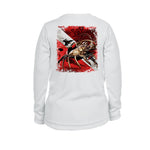 Lobster Dive Flag Long Sleeve Youth Performance Tee
