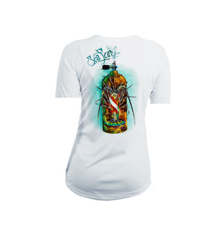 Lobster Tank Short Sleeve V-Neck Performance Tee