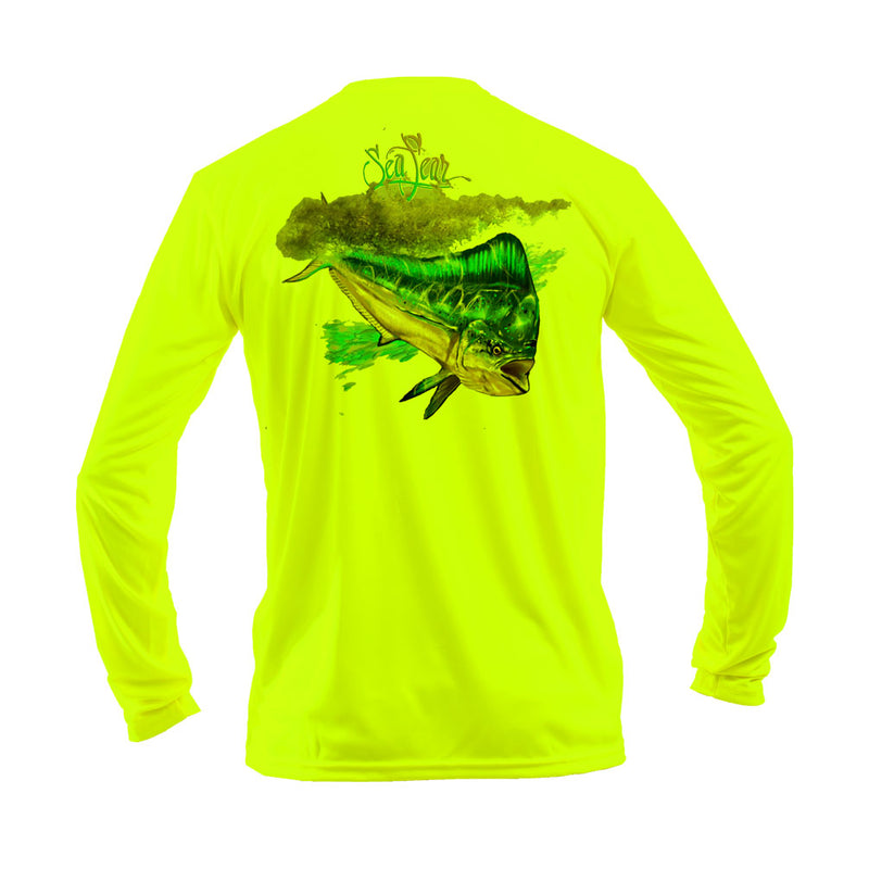 Mahi Mahi Long Sleeve Performance Tee – Sea Fear