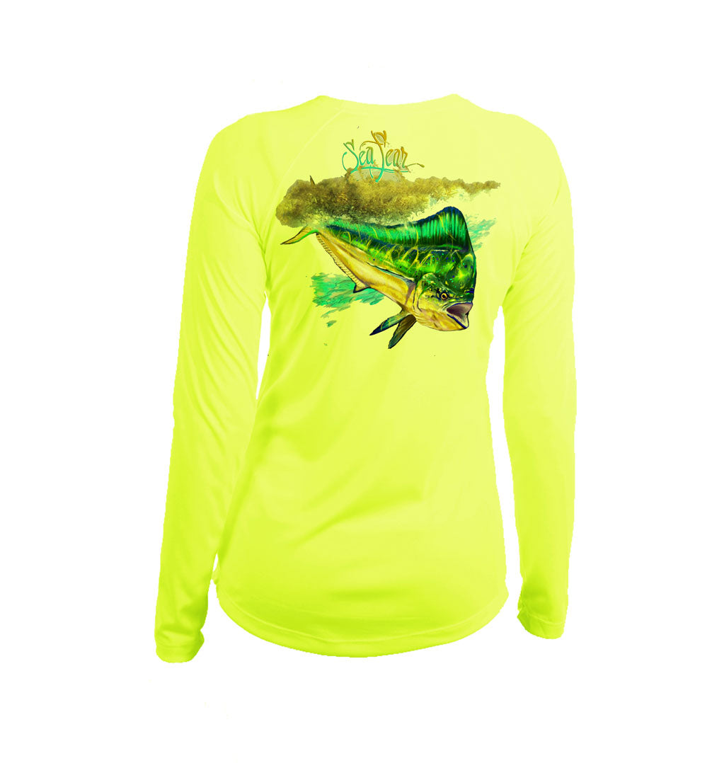 Mahi Mahi V-Neck Performance Tee