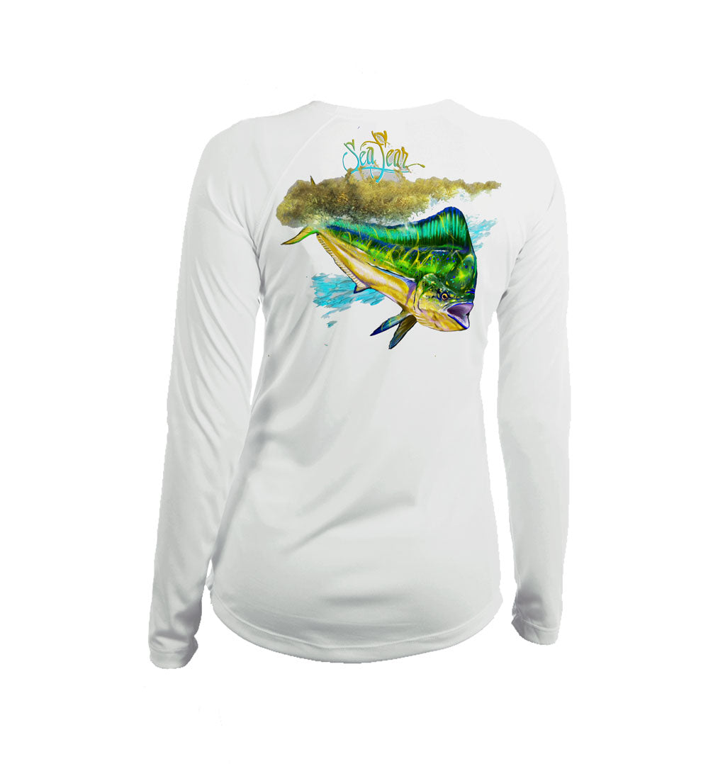 Mahi Mahi V-Neck Performance Tee